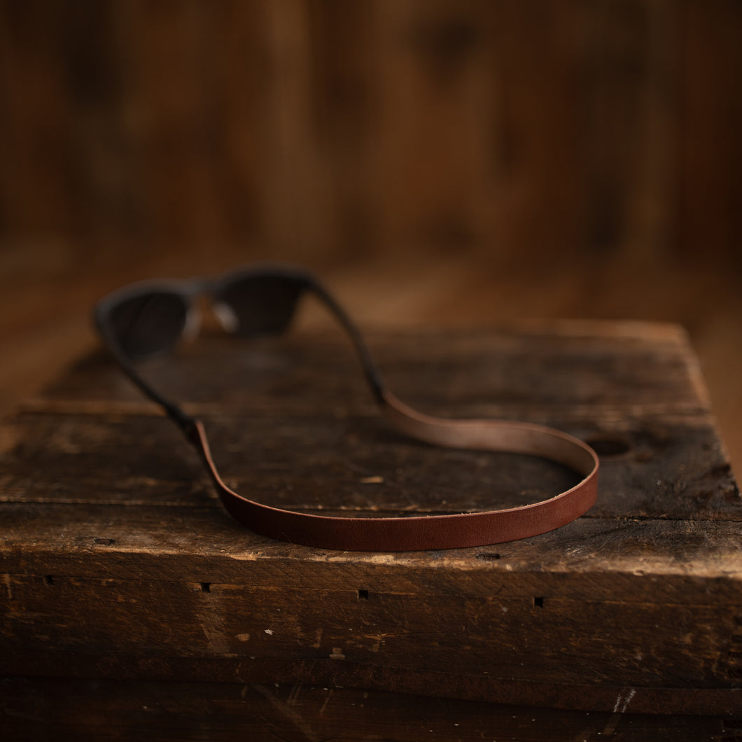 The Strong Hold - Sunglass Strap - Medium Brown